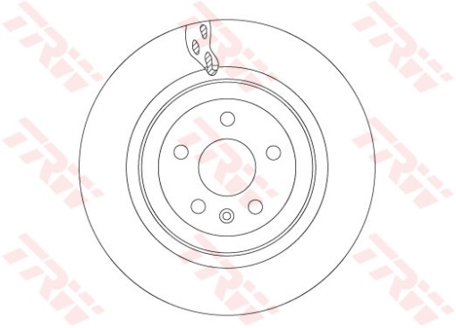 Disc frana Spate Dreapta/Stanga potrivit TESLA MODEL S, MODEL X Electric 09.12-