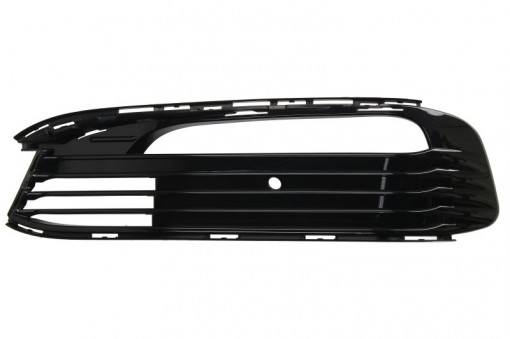 Element bara Stanga cu locas lampa ceata, plastic, negru potrivit BMW 7 G11, G12 07.15- 03.15-03.19