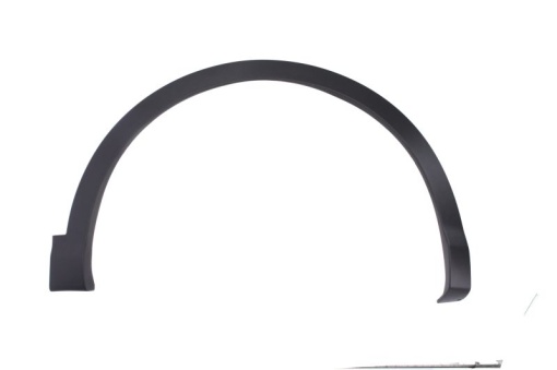 Element decorativ aripa fata dreapta (negru) potrivit NISSAN QASHQAI II J11 11.13-03.17