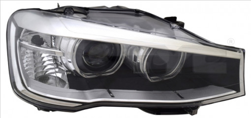Far Dreapta (D1S/LED, electric, cu motor) potrivit BMW X3 (F25), X4 (F26) 04.14-10.17