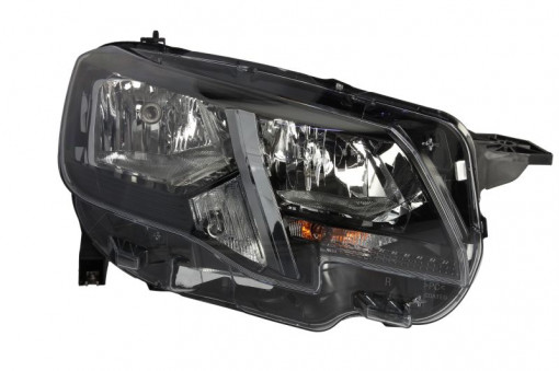 Far dreapta (H1/H7, electric, cu soclu) potrivit PEUGEOT PARTNER III 03.18-