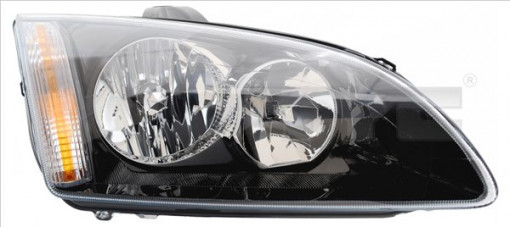 Far dreapta (H1/H7, reglaj electric, fundal negru) FORD FOCUS II 2004-2008