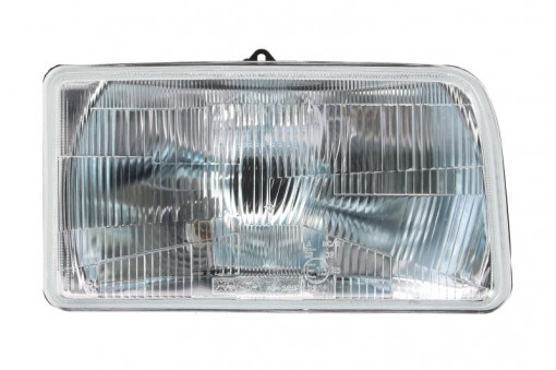 Far Dreapta (H4, mecanic, culoare insertie: cromat) potrivit FORD FIESTA II, FIESTA/HATCHBACK