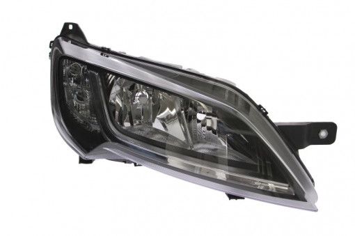 Far Dreapta (H7/H7/W21, electric, cu motor, culoare insertie: negru) potrivit CITROEN JUMPER I, JUMPER II; FIAT DUCATO; PEUGEOT BOXER