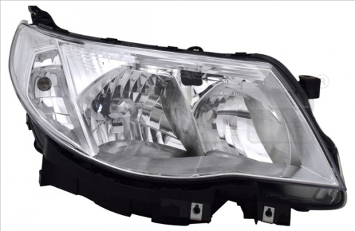 Far Dreapta (H7/HB3, electric, cu motor) potrivit SUBARU FORESTER 01.08-03.13