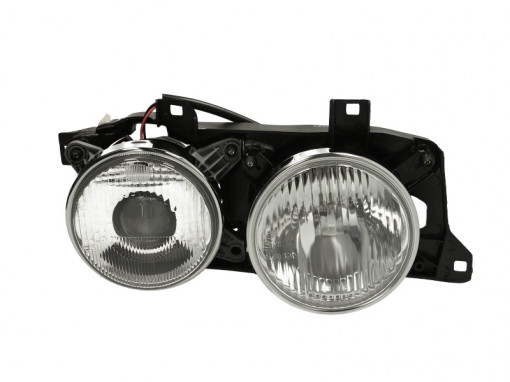 Far Dreapta (halogen, H1/W5W, fara motoras) potrivit BMW 5 (E34)