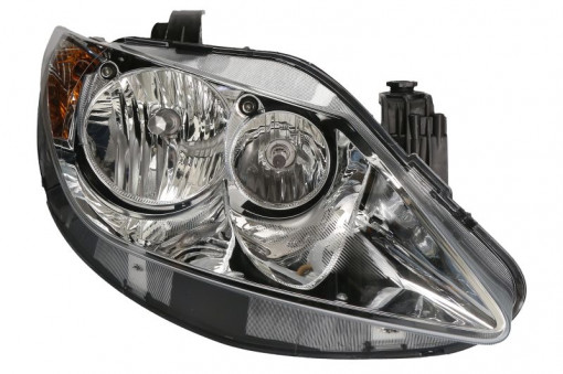 Far Dreapta (halogen, H7, electric, cu motor, culoare insertie: cromat, culoare semnalizator: transparent) potrivit SEAT IBIZA IV, IBIZA IV SC, IBIZA IV ST -03.12