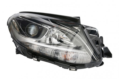 Far Dreapta (halogen, H7/H7/LED/PY21W, cu motor, bec, culoare semnalizator: portocaliu) potrivit MERCEDES GLE (W166)
