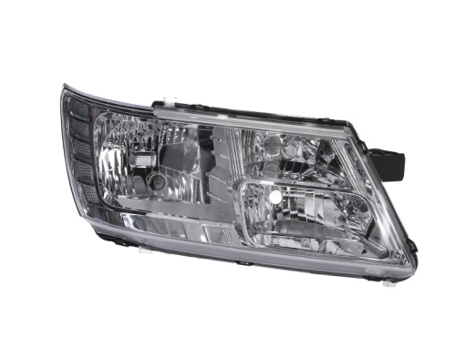 Far fata Dreapta (H11/HB3, electric, fara motoras, culoare insert: cromat, culoare semnalizator: transparent) potrivit FIAT FREEMONT