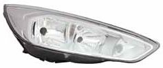 Far fata Dreapta (H15/H7/PY21W/W5W, electric, cu motor, culoare insert: cromat) potrivit FORD FOCUS III
