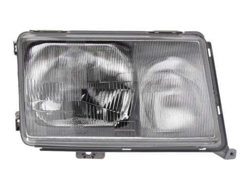 Far fata Dreapta (H3/H4, electric, pneumatic, culoare insert: gri) potrivit MERCEDES 124 (A124), 124 (C124), 124 T-MODEL (S124), 124 (W124) 12.84-08.89
