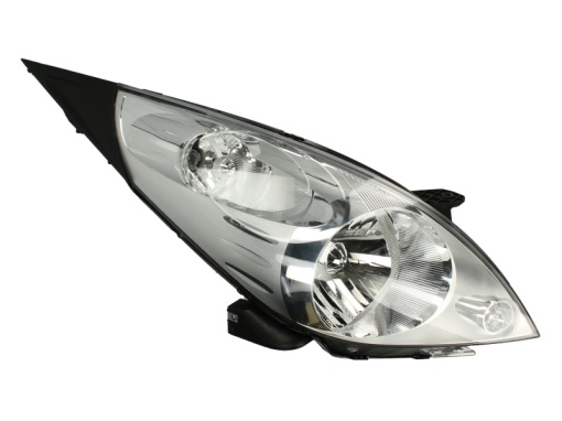 Far fata Dreapta (H4, electric, cu motor, culoare semnalizator: transparent) potrivit CHEVROLET SPARK -12.12