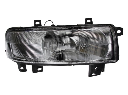 Far fata Dreapta (H4, electric, fara motoras, culoare insert: cromat) potrivit NISSAN INTERSTAR X70; OPEL MOVANO I; RENAULT MASTER II 07.98-12.03
