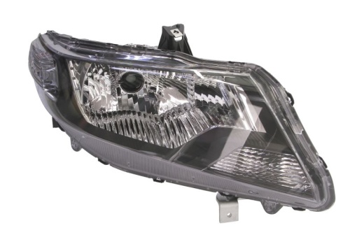 Far fata Dreapta (H4, electric, manual, fara motoras, culoare insert: gri, culoare semnalizator: alb) potrivit HONDA CITY, CITY IV, CITY V, CR-Z, JAZZ III -12.11
