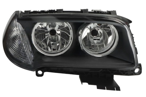 Far fata Dreapta (H7/H7, electric, cu motor, culoare insert: negru, culoare semnalizator: transparent) potrivit BMW X3 (E83) 08.06-11.12