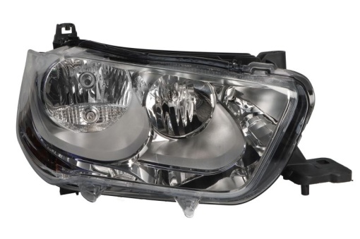 Far fata Dreapta (halogen, H1/H7/W5W, mecanic, cu motor, culoare semnalizator: transparent) potrivit CITROEN C-ELYSEE