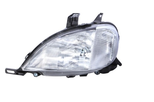 Far fata Stanga (H1/H3/H7/PY21W/W5W, electric, cu motor, bec, culoare insert: cromat, culoare semnalizator: alb) potrivit MERCEDES M (W163) 01.98-12.01