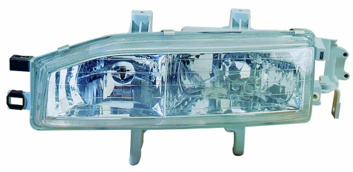 Far fata Stanga (H1/H4, fara motoras, culoare insert: cromat, culoare semnalizator: transparent) potrivit HONDA ACCORD IV