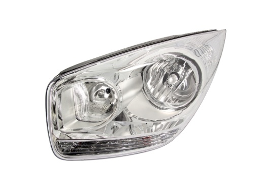 Far fata Stanga (H1/H7, electric, cu motor, culoare insert: cromat, culoare semnalizator: transparent) potrivit KIA VENGA