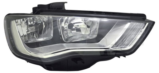 Far fata Stanga (H15/H7, electric, cu motor) potrivit AUDI A3 -06.16 - Img 1