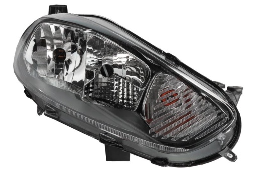 Far fata Stanga (H15/H7/PY21W/W5W, electric, cu motor, culoare insert: cromat, culoare semnalizator: transparent) potrivit FORD FIESTA VI
