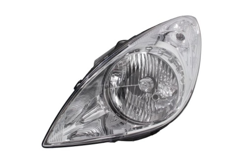 Far fata Stanga (H4, electric, cu motor, culoare insert: cromat) potrivit HYUNDAI I20 I