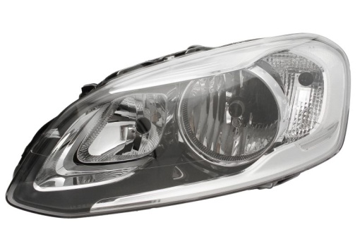 Far fata Stanga (H7/H9/PWY24W, electric, cu motor, culoare insert: negru, culoare semnalizator: transparent) potrivit VOLVO XC60 I 05.08-03.11