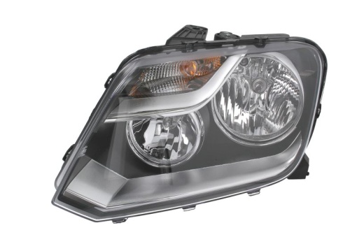 Far fata Stanga (halogen, H1/H7, electric, cu motor, culoare semnalizator: transparent) potrivit VW AMAROK -10.16