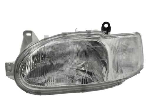 Far fata Stanga (halogen, H4/PY21W/W5W, electric, manual, fara motoras, culoare insert: alb, culoare semnalizator: transparent) potrivit FORD ESCORT CLASSIC, ESCORT VI -02.99