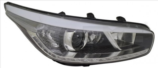 Far Stanga (3*H7/LED, electric, cu motor) potrivit KIA CEE&#039;D 05.12-09.12 - Img 1