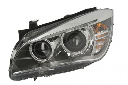 Far Stanga (bi-xenon, D1/D1S, electric, cu motor, culoare semnalizator: transparent) potrivit BMW X1 (E84) -06.15