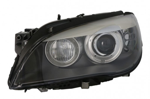 Far Stanga (bi-xenon, D1S/H3/H8, automat, cu motor, culoare semnalizator: portocaliu) potrivit BMW 7 (F01, F02, F03, F04) -12.15