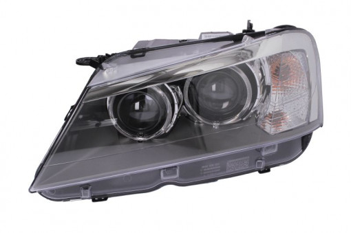 Far Stanga (bi-xenon, D1S/PY21W/W5W, electric, cu motor) potrivit BMW X3 (F25)