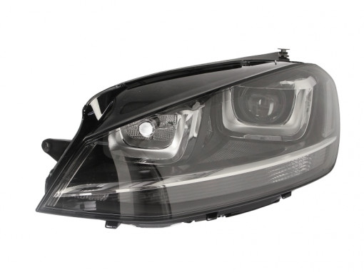 Far Stanga (bi-xenon, D3S/H7, electric, cu motor, culoare semnalizator: transparent) potrivit VW GOLF ALLTRACK VII, GOLF SPORTSVAN VII, GOLF VII -03.17