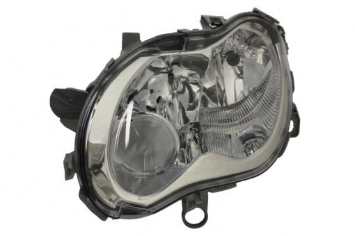 Far Stanga (H1/H7, electric, cu motor, culoare insertie: cromat) potrivit SMART CABRIO, CITY-COUPE, CROSSBLADE, FORTWO