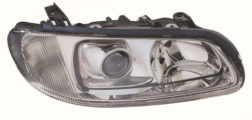 Far Stanga (H1/H7, electric, fara motoras, culoare insertie: cromat, culoare semnalizator: alb) potrivit OPEL OMEGA B