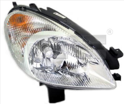 Far stanga (H4, electric, fundal cromat) CITROEN XSARA PICASSO