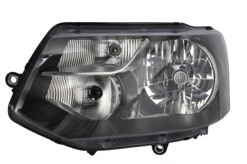 Far Stanga (H4/P21W, electric, cu motor, culoare insertie: negru) potrivit VW MULTIVAN T5, TRANSPORTER T5