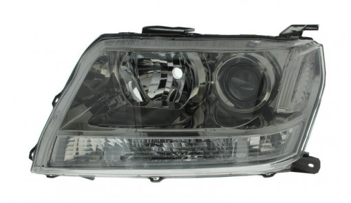 Far stanga (H7/HB3, electric, fundal argintiu, Semnalizator argintiu) SUZUKI GRAND VITARA, OFF-ROAD 2005-2009 - Img 1