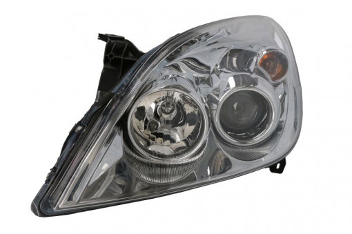 Far Stanga (halogen, H1/H7/W5W, electric, cu motor, culoare insertie: cromat, culoare semnalizator: transparent) potrivit OPEL SIGNUM, VECTRA C, VECTRA C GTS -02.09