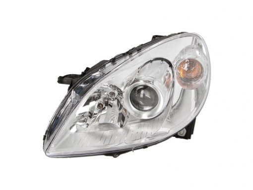Far Stanga (halogen, H7/H7/PY21W/W5W, electric, fara motoras, culoare insertie: cromat) potrivit MERCEDES B SPORTS TOURER (W245)