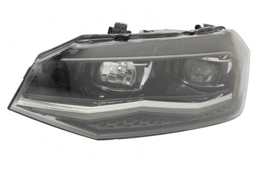 Far Stanga (LED, electric, cu motor) potrivit VW POLO VI