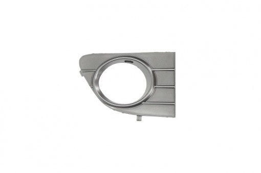 Grila bara Dreapta cu locas proiector, plastic, gri inchis potrivit ABARTH PUNTO EVO; FIAT PUNTO, PUNTO EVO, PUNTO EVO/HATCHBACK 07.08- 07.08-02.12