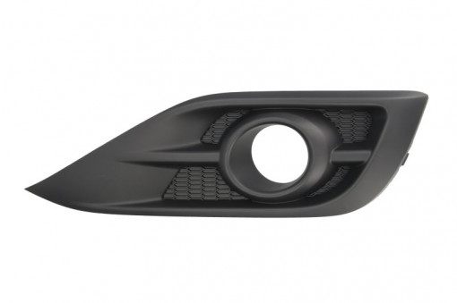 Grila bara fata dreapta cu locas proiectoare, plastic, negru HONDA CR-V 4 IV intre 2012-2014
