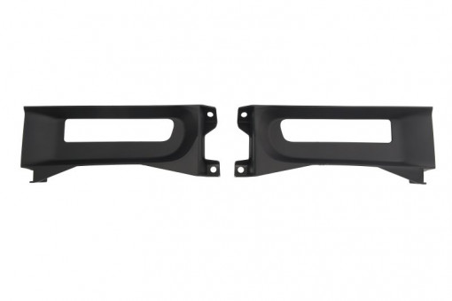 Grila bara fata dreapta/stanga (cu orificiul barei de tractare; set, plastic, negru) Ram Truck 4 5 dupa 2013