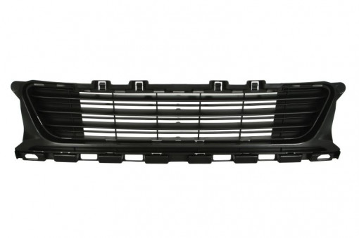 Grila bara fata mijloc negru potrivit PEUGEOT 308 II 09.13-06.21 06.17-