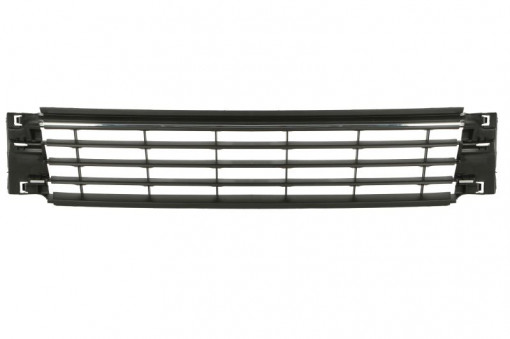 Grila bara fata (Mijloc, plastic, crom/negru) VW POLO, POLO V dupa 2009