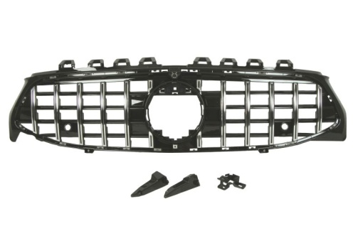 Grila radiator (AMG, negru lucios/crom) potrivit MERCEDES CLA C118 03.19-12.22
