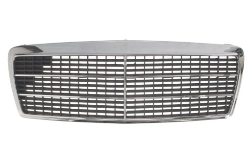 Grila radiator (CLASSIC/ELEGANCE, complet, crom/negru) potrivit MERCEDES E T-MODEL (S210), E (VF210), E (W210) 2.0-5.4 06.95-03.03