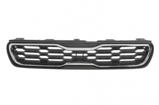 Grila radiator (crom/negru) potrivit KIA SOUL I 1.6/1.6D/1.6LPG 02.09-12.14 -02.14 - Img 1